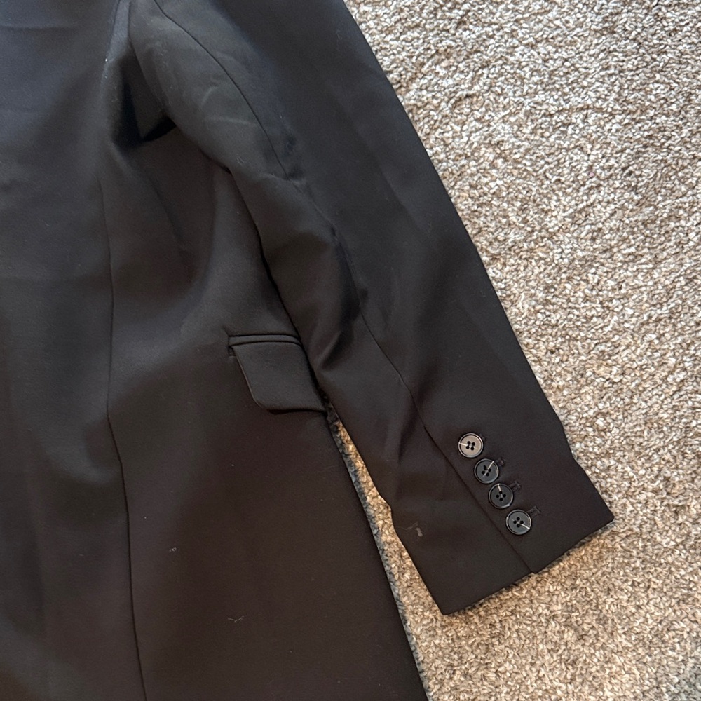 Boa. Black Single-Button Blazer - image 8